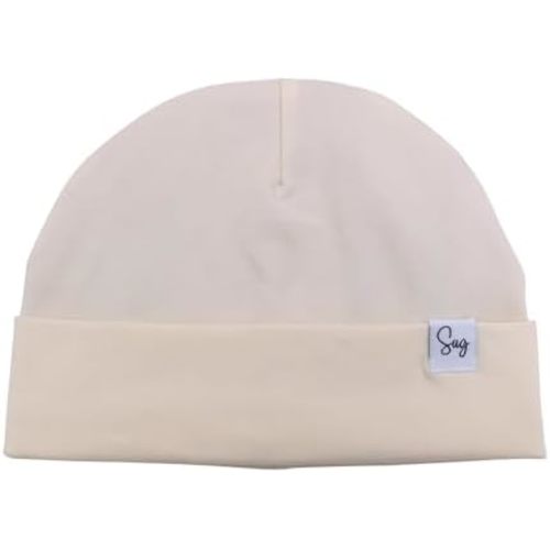 Jersey Beanie Hat for Newborn Baby Boys Girls Silky Satin Lined Hats Bonnet Toddler Infant Little Kids Beanies Caps
