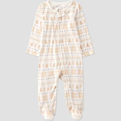 Carter's Just One You® Baby Snowflakes Sleep N' Play - Ivory 9M : Target