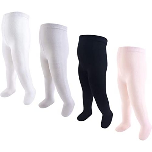 Touched by Nature Baby and Toddler Girl Organic Cotton Tights
