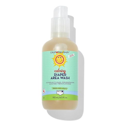 California Baby Diaper Wipe Spray | Gently Cleans | Soothing Organic Calendula + Aloe Vera | Fresh Lavender Scent | Allergy-Friendly | Cleans Better Than Baby Wipes | 192 mL / 6.5 oz.
