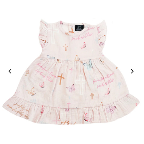 Esther Cross and Butterfly Dress – OUR HOUSE ABOVE
