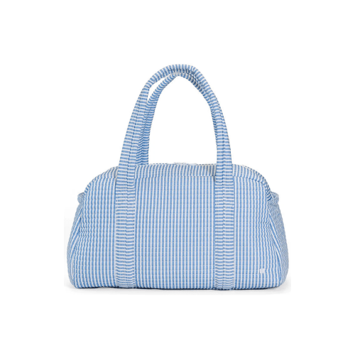 TRVL Quilted Grande Duffel - Pimlico Stripe Chambray