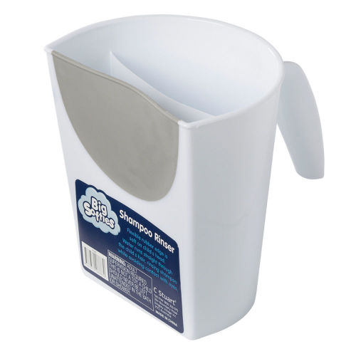 Big Softies Plastic Shampoo Rinser - White