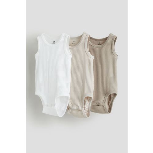 3-pack Sleeveless Bodysuits