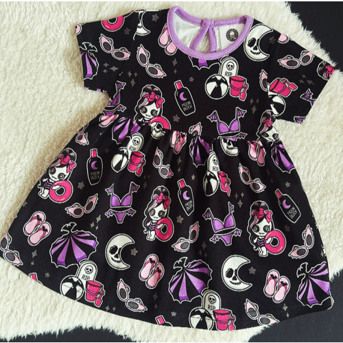 Beach Goth dress - Metallimonsters Ltd