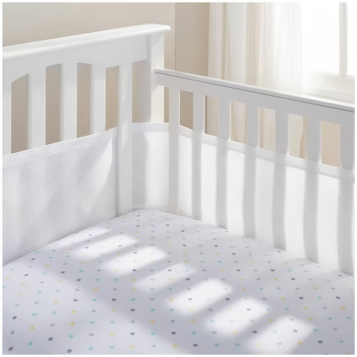 breathable crib mesh liner breathable mesh safe - Temu