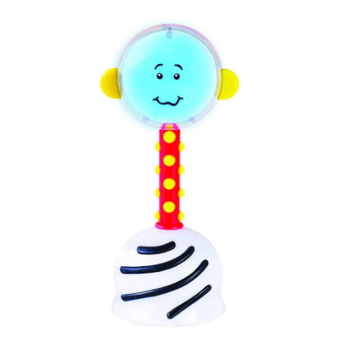 NogginStik Developmental Light-Up Rattle