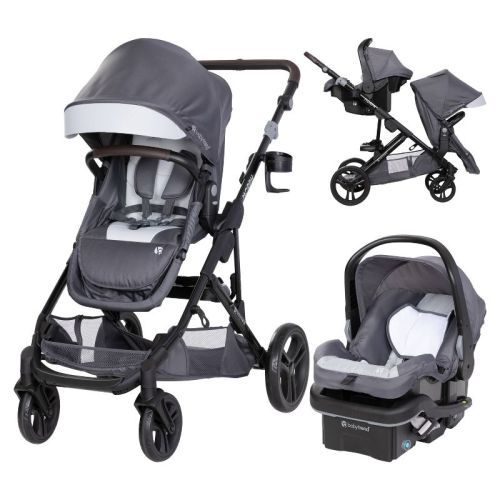 Baby Trend Morph Single to Double Modular Stroller Travel System
