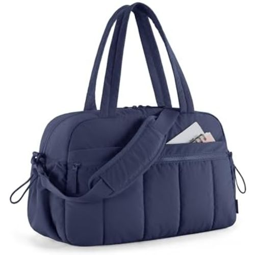 BAGSMART Gym Bag for Women, Duffle Bag for Travel with Wet Pocket, Lightweight Carry on Weekender Duffel, Water Resistant