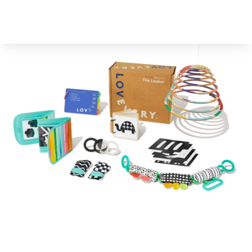 The Looker Play Kit | Toys for Newborn to 12 Week Olds | Lovevery