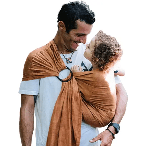 Nalakai Ring Sling Baby Carrier. Eco-Friendly, Soft Bamboo and Linen Baby Sling, Baby Wrap. Comfort, Style, and Giving Back - Carry Your Little One with Love