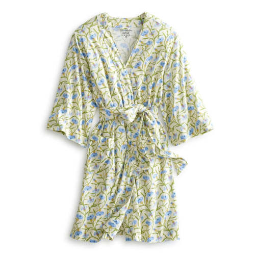 Knit Robe - Bachelor Buttons White / Small - Medium
