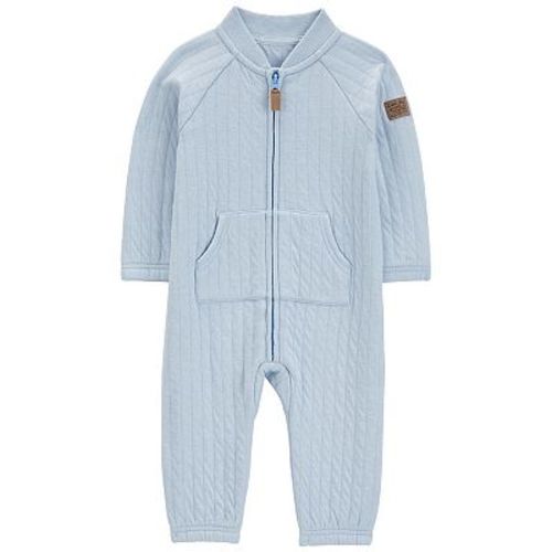 Baby Boy Carter's Zip-Up Double-Knit Jumpsuit