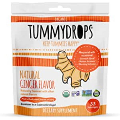 Amazon.com: Tummydrops Natural Ginger, 3.7 oz /105 g, 30-33 lozenges : Health & Household