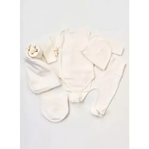 Brands We Love Welcome Baby Pointelle 5 Piece Set by Janie and Jack