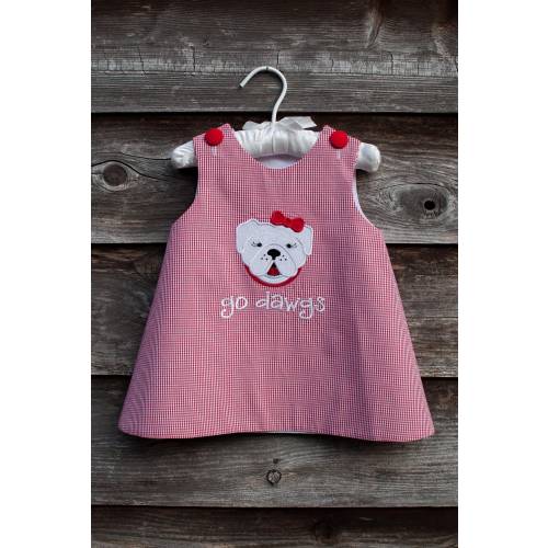 Toddler Girl's Georgia Game Day Jumper