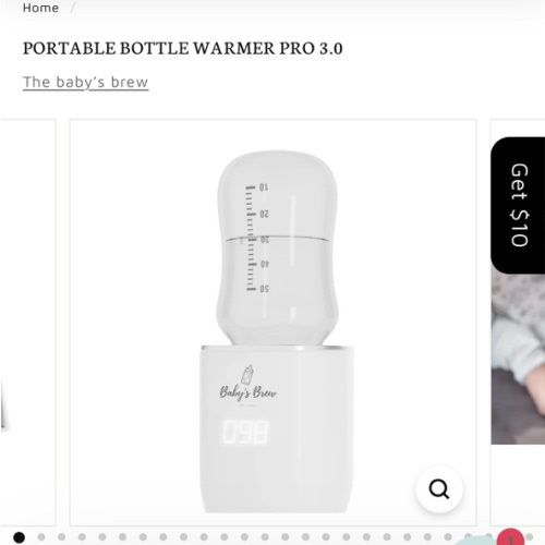 Portable Bottle Warmer Pro 3.0