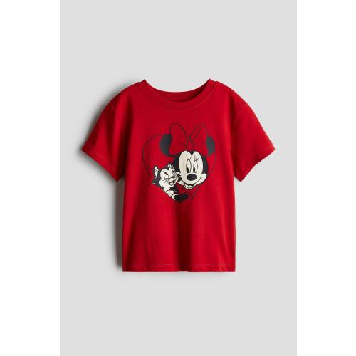 PRINTED T-SHIRT, Red/Minnie Mouse - size 2T (1.5-2Y)