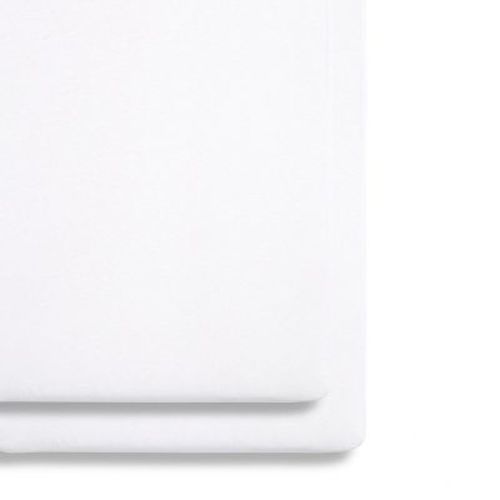 Snuz Twin Pack Sheets - Crib White