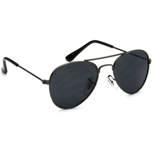 Baby Boy Girl Classic Aviator Style Retro Metal Sunglasses