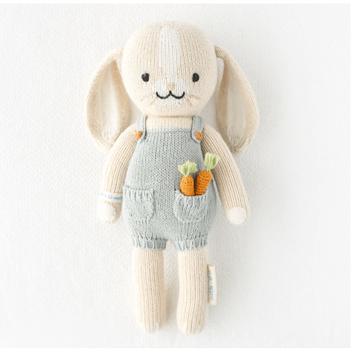 Hand-Knit Doll Henry the Bunny