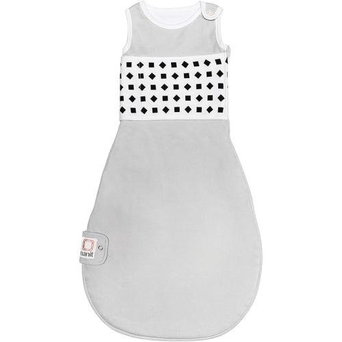 Nanit Breathing Wear Sleeping Bag, Size Medium, 6-12 Months, Pebble Grey