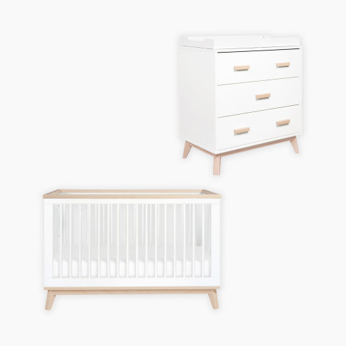 babyletto Scoot Crib & Dresser Bundle