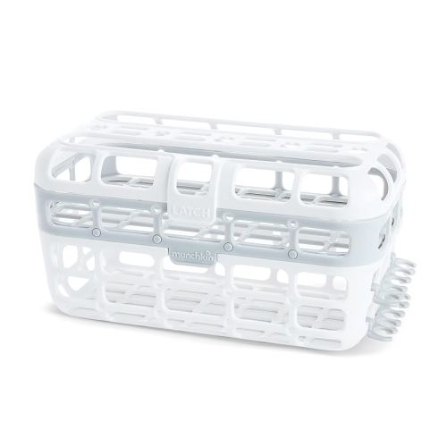 Munchkin High Capacity Dishwasher Basket, 1 Pack, Grey