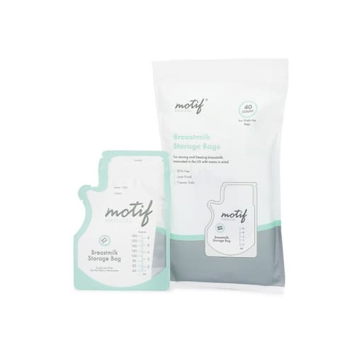 Motif Medical Easy-Pour Breast Milk Storage Bags