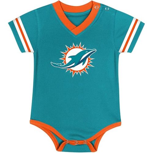 Outerstuff NFL Newborn & Infants 0-24 Months Official Game Day Primary Logo Onesie Creeper Jersey