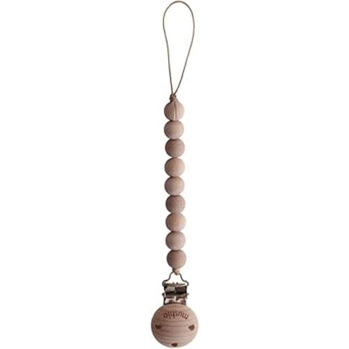 Pacifier Clip | Cleo (Wood)