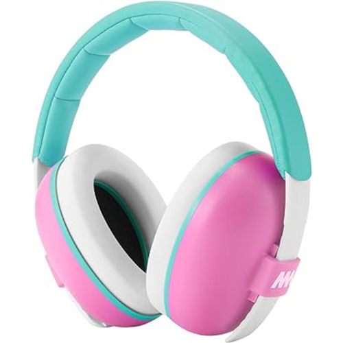 Mumba Baby Ear Protection Noise Cancelling Headphones for Babies and Toddlers Baby Earmuffs - Ages 3-24+ Months