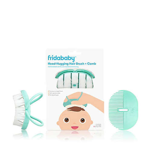 Fridababy® Head-Hugging Hairbrush and Styling Comb Set