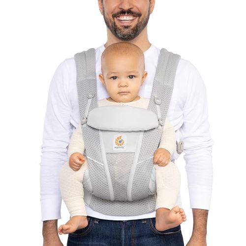 Ergobaby Omni Breeze Baby Carrier: Pearl Grey