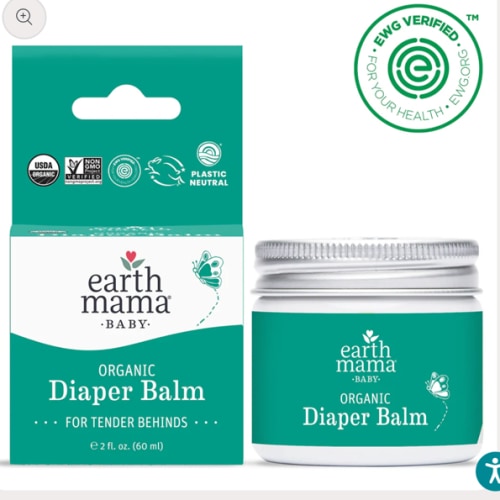 Organic Diaper Balm | Earth Mama