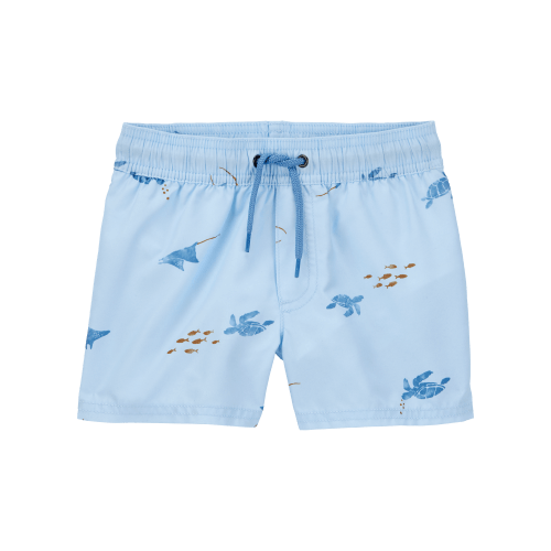 Toddler Sea Creatures Swim Trunks - Blue - Carter's | Carter's