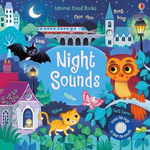 Night Sounds - (sound Books) By Sam Taplin (board Book)