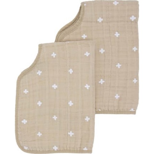 Assorted 2-Pack Cotton Muslin Burp Cloths