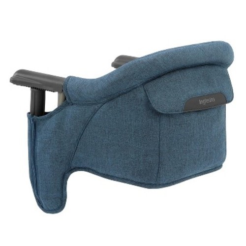 Inglesina Fast Table Chair - Baby High Chair -Compact, Portable & Foldable -for Babies 6-36 Months & 1-3 Year Old Toddler, Color: Slate blue