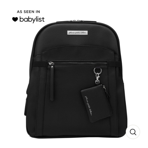 2-in-1 Provisions Breast Pump & Diaper Bag Backpack in Ebony