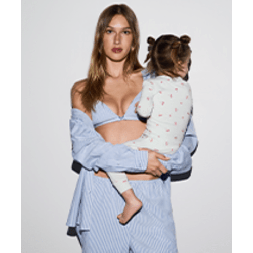 COTTON JERSEY MATERNITY NURSING SCOOP BRALETTE | SOOT