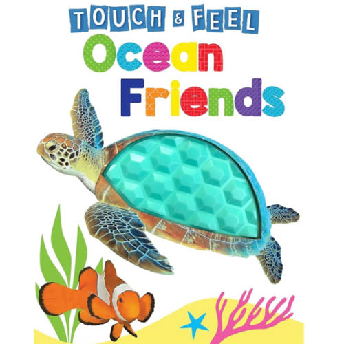 Ocean Friends - Touch and Feel Board Book - Sensory Board Book