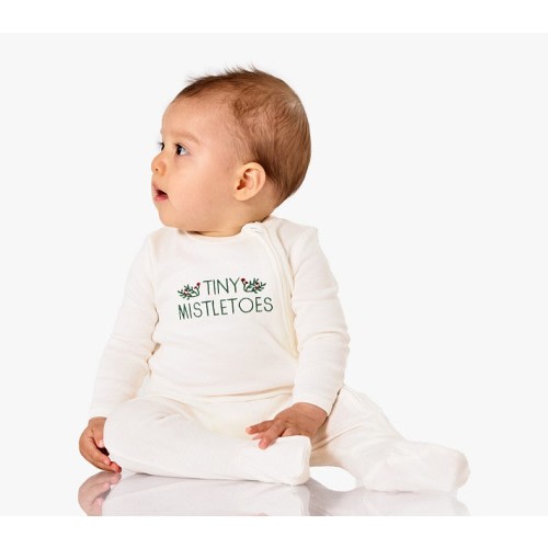 Tiny Mistletoes Organic Cotton Baby Pajama