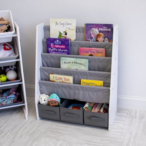 Isabelle & Max™ Quinte Isabelle & Max 31'' H X 25'' W Toy Storage Kids Bookcase & Reviews | Wayfair