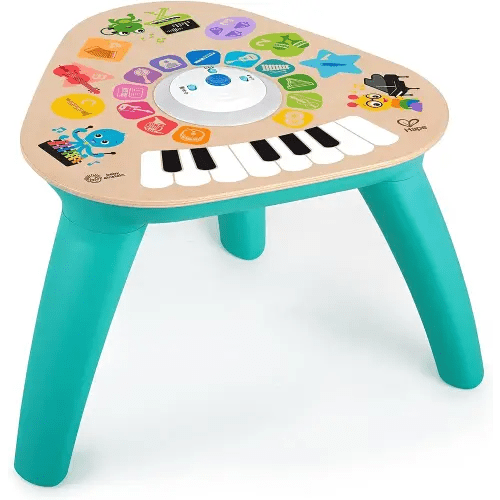 Baby Einstein Clever Composer Tune Table Magic Touch Electronic Wooden Activity Toddler Toy, Ages 6 Months +
