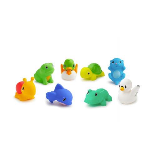 Munchkin Lake Squirts Baby and Toddler Bath Toy, 8 Pack, Unisex