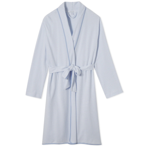 LAKE | Women | Pima Cotton Pajamas | Hydrangea Pima Robe