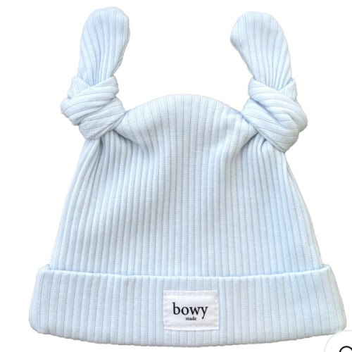Double Knot Beanie - Powder Blue