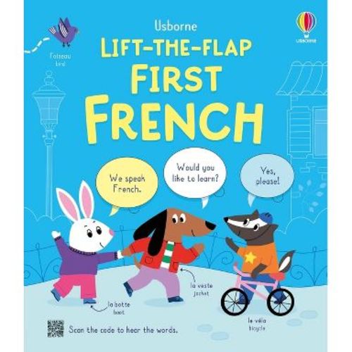 Lift-The-Flap First French - (Lift-The-Flap Bilinguals) by Alice Beecham (Board Book)