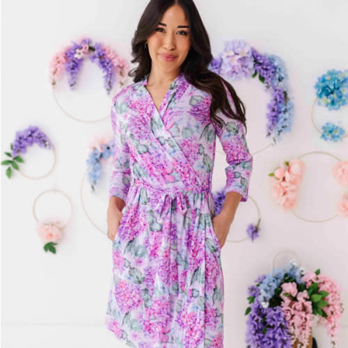 You Had Me At Hydrangea Robe